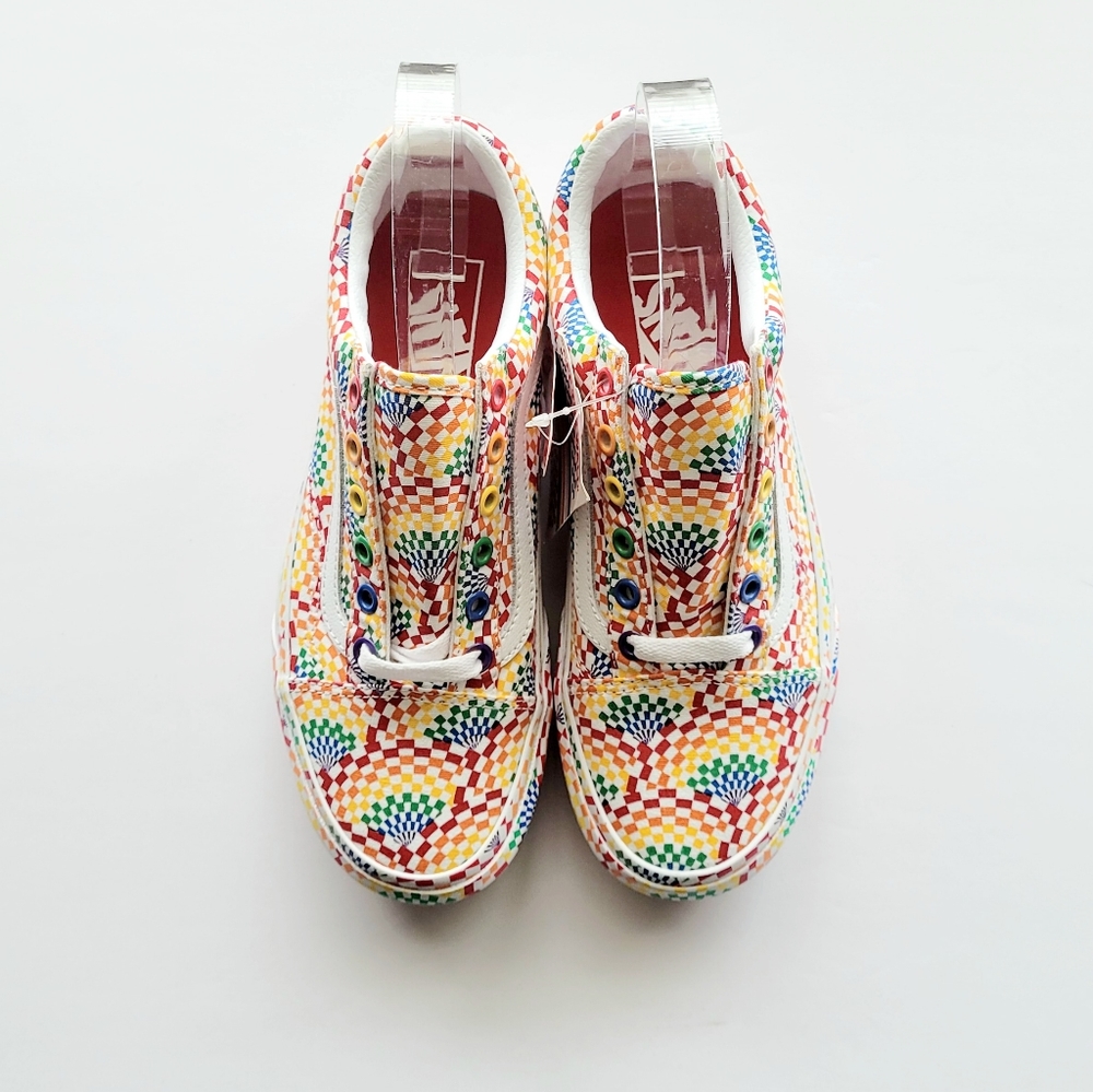 Vans Old Skool Platform Pride Multicolor Women's 7 - Picture 3 of 6